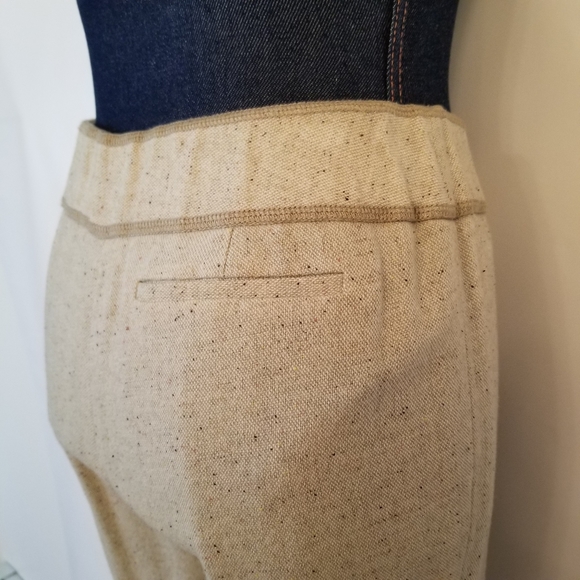 #1064 Preown Caslon Slate Green Wool Tweed Pants 4 - Picture 11 of 15